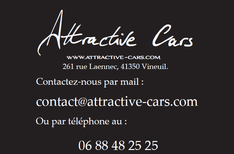 Carte de Visite Attractive Cars à Vineuil 